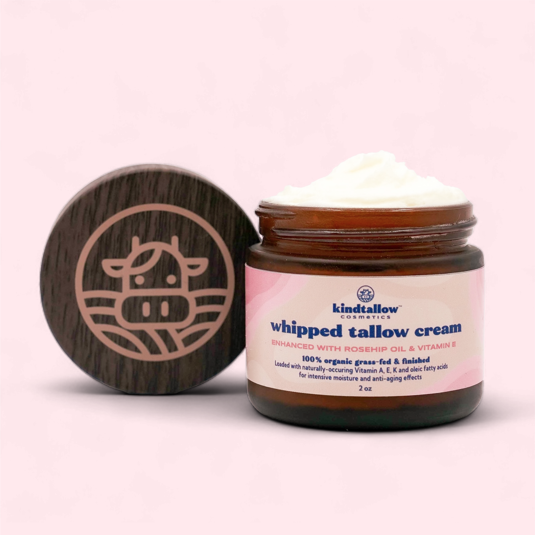 Enhanced Rosehip Oil + Vitamin E Tallow Cream