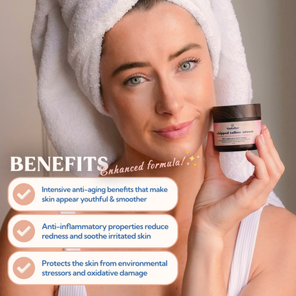 Enhanced Rosehip Oil + Vitamin E Tallow Cream