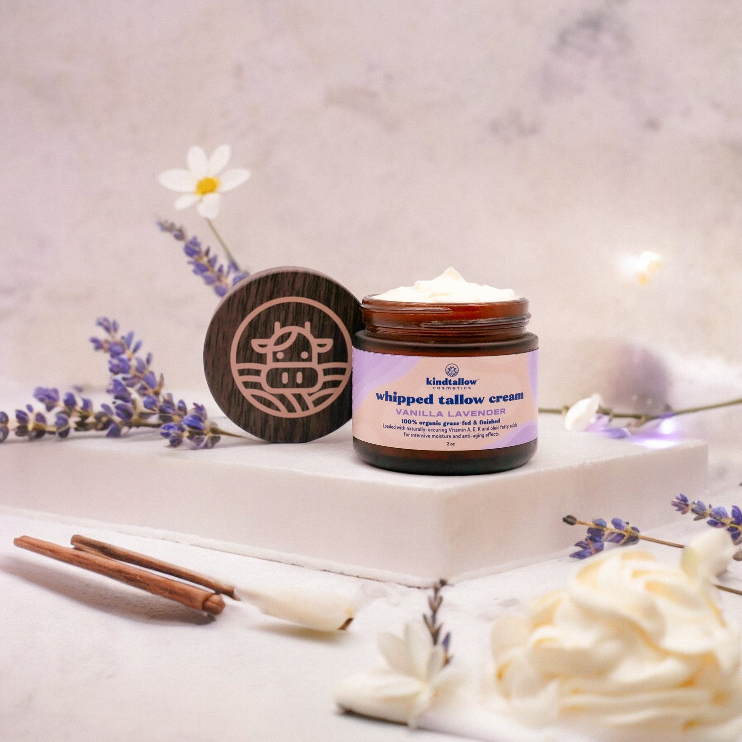 Vanilla Lavender Tallow Cream